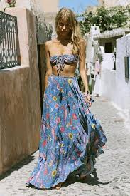 Lovebird Half Moon Skirt Style Fashion Boho Fashion