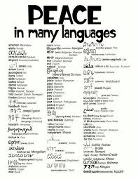 Pin By John Zumpano On Information Peace Tattoos Peace In Different Languages Words
