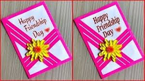 And it even has hearts that are valentine's day appropriate. Friendship Day Card For Best Friend Friendship Day Card Idea Diy Friendship Day Card Youtube
