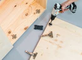 Diy Creer Un Meuble Buanderie Pour La Salle De Bains Leroy Merlin Meuble Buanderie Design Buanderie Salle De Bain