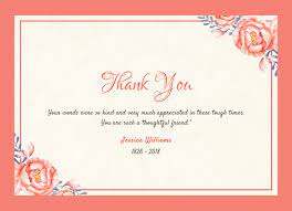 Thank you for funeral flowers etiquette. After The Funeral Thank You Notes Quincy Il Funeral Home Hansen Spear Funeral Home