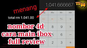 Cashback di hitung berdasarkan total kekalahan / lose pemain. Part 2 Guna Kalkulator Untuk Kira Brapa Rm Dapat Bila Main Ibox 4d By Tentang Dunia