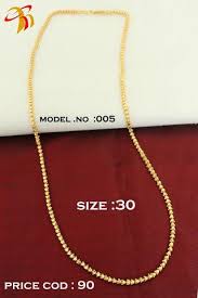 A proud symbol of your marriage, the brass gold plated mangalsutra bracelet is a beautifully crafted statement of style. Buy Gold Plated Artificial Jewellery Gold Chains Online Griiham