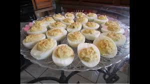 How To Make Deviled Stuffed Eggs Youtube Deviled Eggs Eggs Game Day Snacks