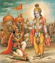 Image result for krishna arjun dialogue gita images