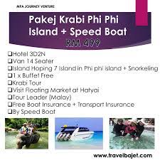 Pesan penerbangan anda ke krabi bersama airasia, temukan destinasi baru dan perbesar kesukaan anda akan perjalanan. Pakej Travel Bajet Phi Phi Island One Day Tour