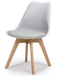 Unabashedly, entangled is a molded plastic dining chair that conveys the complexity of drive and ambition, love and life. Urban Grey Molded Dining Chair With Beech Legs Modern Dining Chair