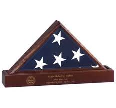 Prior to burial, the flag is removed, folded into a triangle and rout the front outside chamfers using a chamfer bit and router table. Personalized Custom American Made Flag Display Case Box Frame Shadowbox Free Shipping 2021 Veteran Gift Laser Engraving