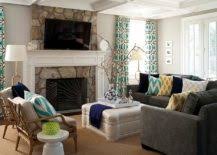 Modern living room with dark grey sofa. 25 Exquisite Gray Couch Ideas For Your Modern Living Room