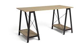 Ideal office furniture offer the biggest range of folding table solutions and can custom make to fit almost. Buy Habitat Trestle Table Office Desk Oak Effect Desks Argos
