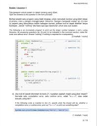 Solved Wia1002 Wib1002 Soalan Question 1 Taip Jawapan Chegg Com