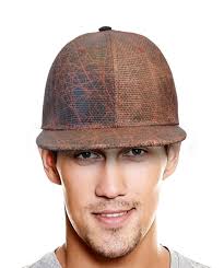 Terra Cool Mens Baseball Cap Hat Flat Bill Buckle Closure