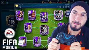 Oyunu Hackledimm Fifa Mobile 19 U Gamepadle Oynama Youtube