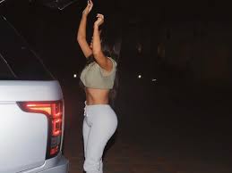 Describes a woman with a fair to good amount of ass. Kim Kardashian Has The Perfect Caption For Herself Junk In The Trunk Sohh Com