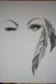 Art Drawing And Eyes Image Feather Drawing Eye Art Art Drawings