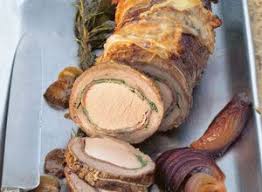 Italienischer Gefullter Rollbraten Rezept Kuchengotter Rollbraten Rezept Rollbraten Lebensmittel Essen