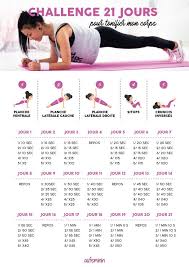 3 Semaines Pour Un Ventre Bien Otnique Et Plus Plat Plus Dessine Les Exercices A Faire Jour Apres Jour Et Challenge Ventre Plat Defi Ventre Plat Ventre Plat