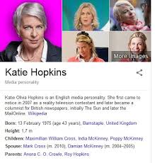 Itgsocial katie hopkins, a british broadcaster, talks to india today's loveena tandon about #diwali van which is being run to. Faye Lou On Twitter Redresin Tariqnasheed Either Way It S Still Only 7 Years And Damn The Years Have Been Harsh On Hopkins And She Ain T In A Position To Criticise Twitter