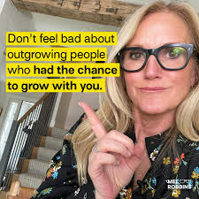 When you start to change, every relationship in your life will change too!  Remember, it's totally normal for relationships to come and go depending