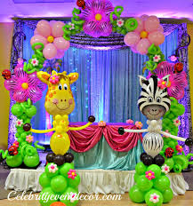 See more ideas about balloons, balloon decorations, balloon animals. Celebrity Event Decor Llc Jungle Theme Birthday Balloon Decorations Party Safari Theme Birthday