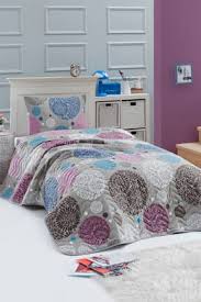 Ev Ev Home Kapitone Yatak Ortusu Seti Tek Kisilik Ibena Lila Trendyol