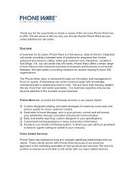 Customer service support cover letter sample. Prospective Client Letter