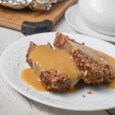The internal temperature of your meatloaf should register 160°f as read with a digital meat thermometer. Meatloaf With Gravy This Is Not Diet Food