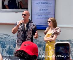 She deserves more than a nice rating. Photos Dwayne Johnson And Emily Blunt Are In Disneyland The Disney Food Blog
