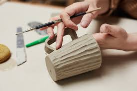 Andrew avakian makes slab pottery templates to help generate new slab built forms. Hand Thrown Studio