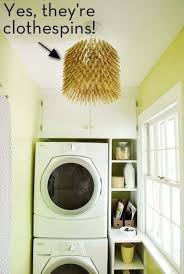 How To Make A Clothespin Pendant Light Laundry Room Makeover Laundry Room Lighting Clothes Pins