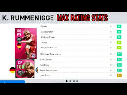 Kini pembaruan efootball pes 2021 yang berisi data pemain dan tim dari musim terbaru pun sudah tersedia secara global. 100 Ovr Iconic K Rummenigge Max Rating Stats Pes 2020 Mobile Youtube