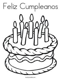 Happy Birthday Cake Images In Spanish Feliz Cumpleanos Coloring Page Dr Seuss Coloring Pages Dr Seuss Coloring Sheet Birthday Coloring Pages