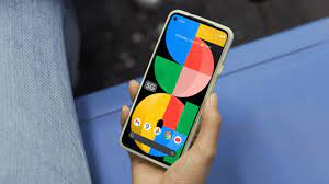 Google pixel 5 android smartphone. J Auzzssm4mapm