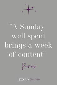 A Sunday Well Spent Brings A Week Of Content Proverb Pin On Shop Handmade Small Business Etsy Gift Ideas
