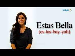 Once again, this is almost exclusively used for a your romantic partner. How To Say You Re Beautiful In Spanish Youtube