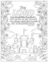 I am sure your children will have fun coloring them and giving them as gifts to other family members. Free Do Not Fear Bible Coloring Pages Sunday School Works