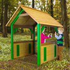 Der pavillon ist ein echter allrounder und es gibt ihn mittlerweile in zahlreichen ausführungen. Garten Spielhaus Jane Pavillon Fur Kinder Holz Braun Grun Ben Cam