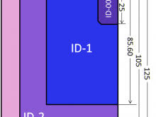 Id card berasal dari bahasa inggris yang berarti identity card atau kartu identitas dan disingkat menjadi id card.di indonesia selain untuk kartu identitas id card ini juga bisa. 83 The Best Template Ukuran Id Card Formating By Template Ukuran Id Card Cards Design Templates