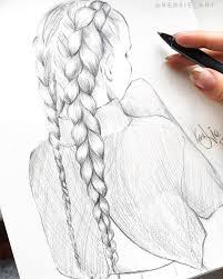 Did You Miss My Braid Weaving I Do So Nice To Draw The Whole Weekend And How Is Your Sanat Cizimleri Karalama Defteri Fikirleri Sanat Terapisi Etkinlikleri