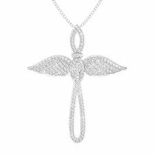 Silver angels ninel blackleather 1 · 10 december. Touched By An Angel Cross Pendant