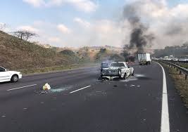 Several mobile banners have been rolled out in durban, south africa, protesting against human rights abuses in pakistan. Update Durban Freeway Closed As Protesters Stone Vehicles And Set A Bakkie Alight