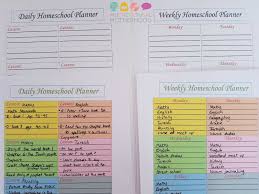 Free printable homeschool planner to help you get organized. Homeschool Weekly Planning Free Printables Multicultural Motherhood