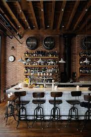 Barra Y Banquetas Bar Interior Rustic Coffee Shop Home Bar Decor