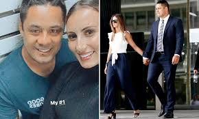 Jarryd hayne's victim details devastating impact in front of his wife. Jarryd Hayne Shows Off His Very Private Girlfriend As He Ditches His High Powered Legal Team Daily Mail Online