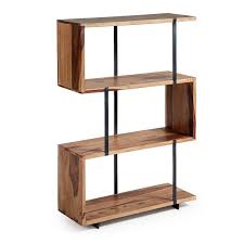 Stylish Molde Regal Wohnbereiche Brandneu Zickzack Regal Aus Sheesham Holz Und Metall Eur 459 00 Check Out More Dyh Com De