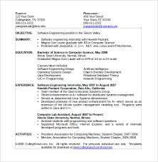 Free 11 Sample Computer Science Resume Templates In Pdf Ms Word