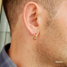 Hinds we have an extensive range of earrings for men and boys − from classic gold hoop earrings to men's ear studs. Classic Mens Earrings Mens Hoops Sterling Silver Earrings For Men Nadin Art Design Personalized Jewelry
