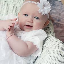 Baby Crystals Pretty Sterling Silver Baby Bracelets For Girls With Pink  Simulated Pearls And Crystals, Toddler