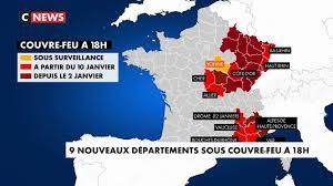 Ce, jusqu'à la fin des cours prévue, même après 18 heures. Couvre Feu A 18h 9 Nouveaux Departements Concernes Youtube