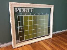 Fancy Dry Erase Calendar Diy Home Decor Dry Erase Calendar Frame Diy Calendar Dry Erase Dry Erase Calendar